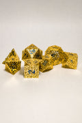 Set de 7 Dados Metálicos: El Dorado