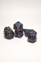 Set de 7 Dados Metálicos: Tótem Demonio