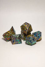 Set de 7 Dados Metálicos: Fancy Dragon