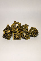 Set de 7 Dados Metálicos: Clockwork (Huecos)