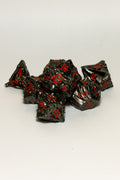 Set de 7 Dados Metálicos: Bloodthirst